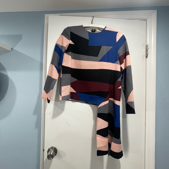 Zaika Moya long sleeve top with side tail size L NWT. Fits US S/M - Picture 4 of 5